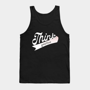 Think positive gucci t shirts design 2023 Tank Top